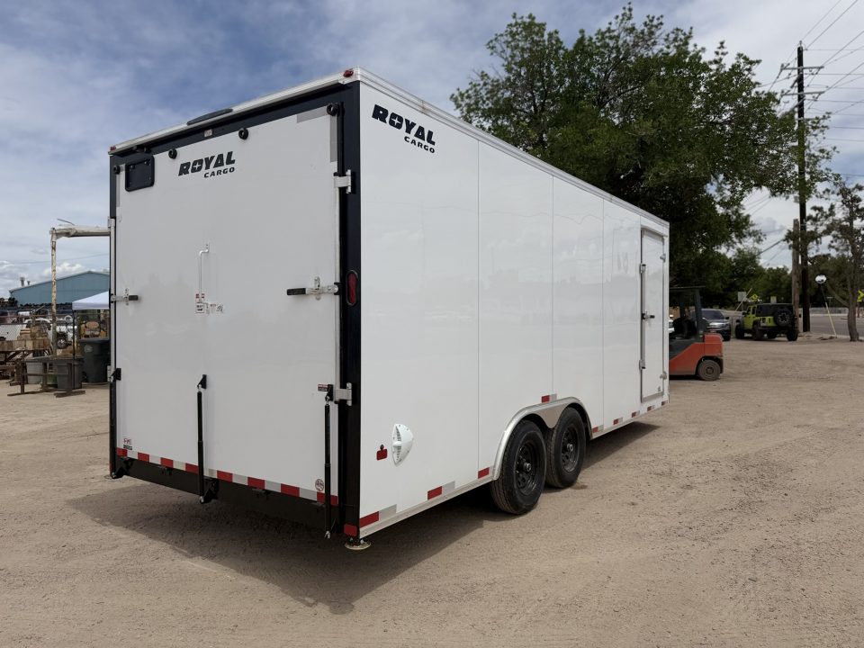 New 2026 Royal Cargo Trailers 8-20-1.5V Enclosed Car Hauler