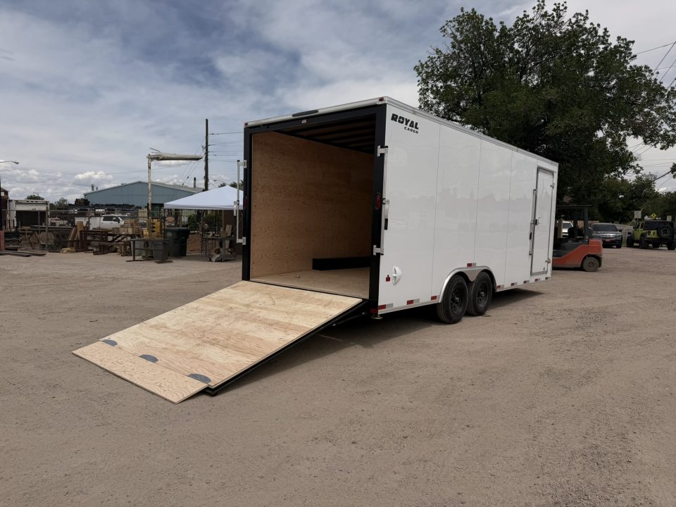 New 2026 Royal Cargo Trailers 8-20-1.5V Enclosed Car Hauler