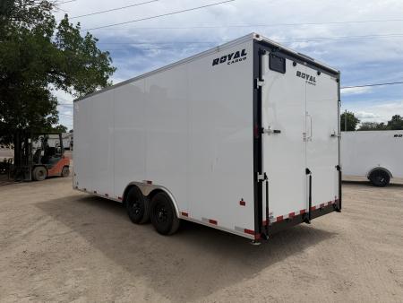 New 2026 Royal Cargo Trailers 8-20-1.5V Enclosed Car Hauler