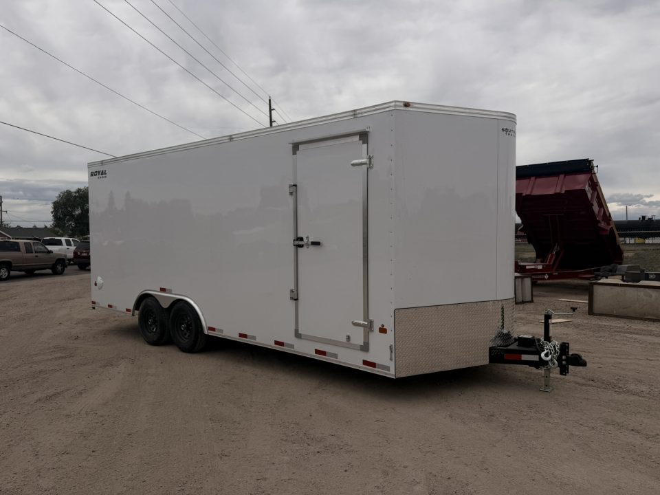 New 2026 Royal Cargo Trailers 8-20-1.5V Enclosed Car Hauler