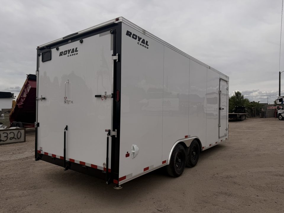 New 2026 Royal Cargo Trailers 8-20-1.5V Enclosed Car Hauler