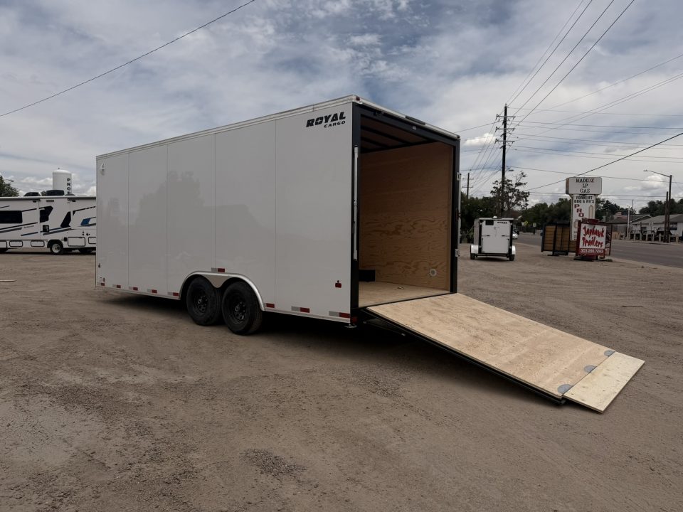 New 2026 Royal Cargo Trailers 8-20-1.5V Enclosed Car Hauler