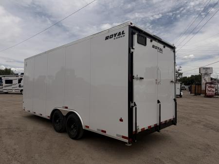 New 2026 Royal Cargo Trailers 8-20-1.5V Enclosed Car Hauler