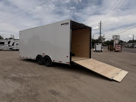 New 2026 Royal Cargo Trailers 8-20-1.5V Enclosed Car Hauler
