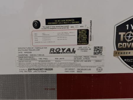 New 2026 Royal Cargo Trailers 8-20-1.5V Enclosed Car Hauler
