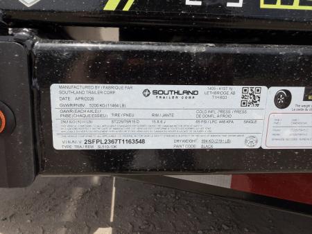 New 2026 Southland Trailers 5-10 Dump 5.2K Axles
