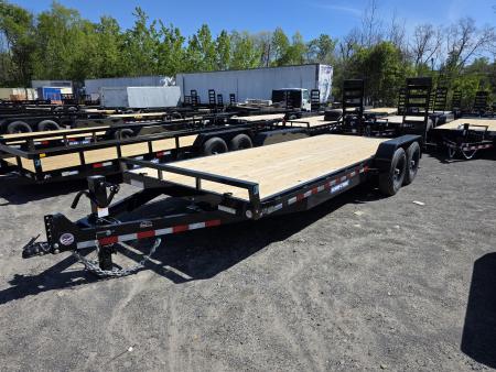 New 2026 Sure-Trac 7X20 14K - KNEE RAMPS Equipment Trailer