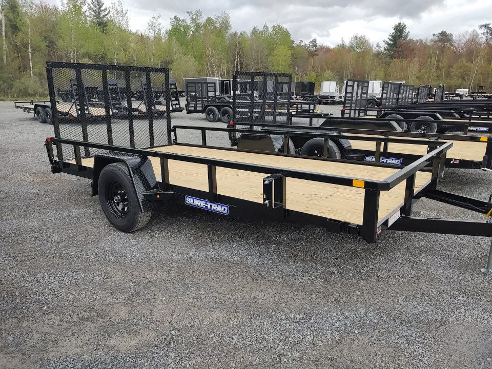 New 2026 Sure-Trac 7X14 5K Utility Trailer