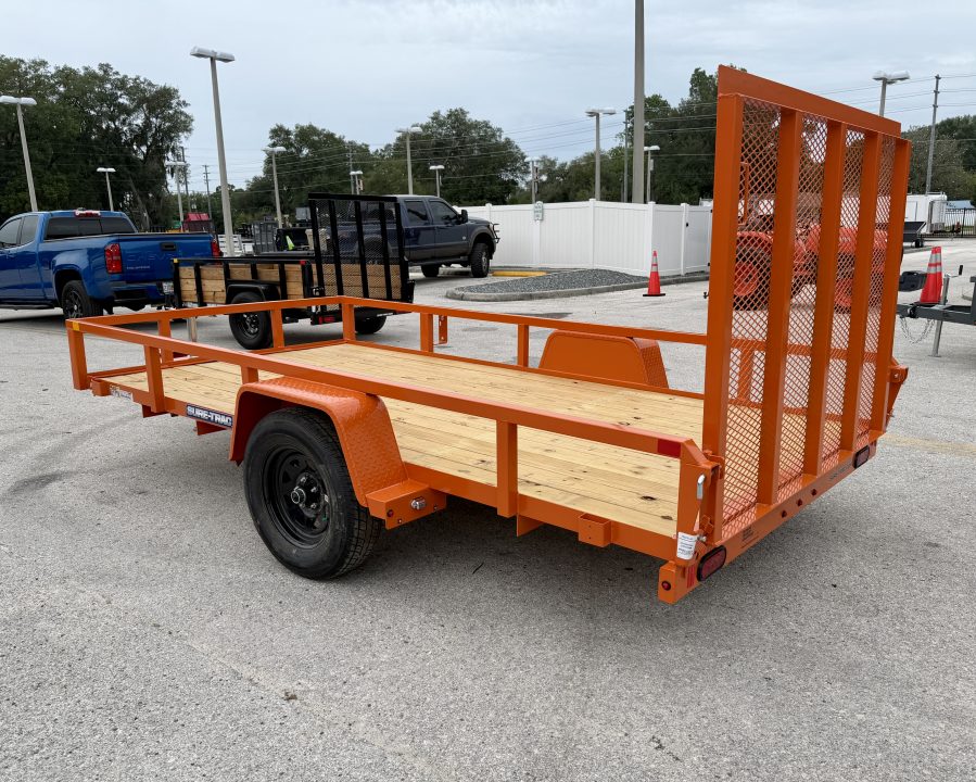 New 2026 Sure-Trac 6x12 3K Tube Top Utility Trailer