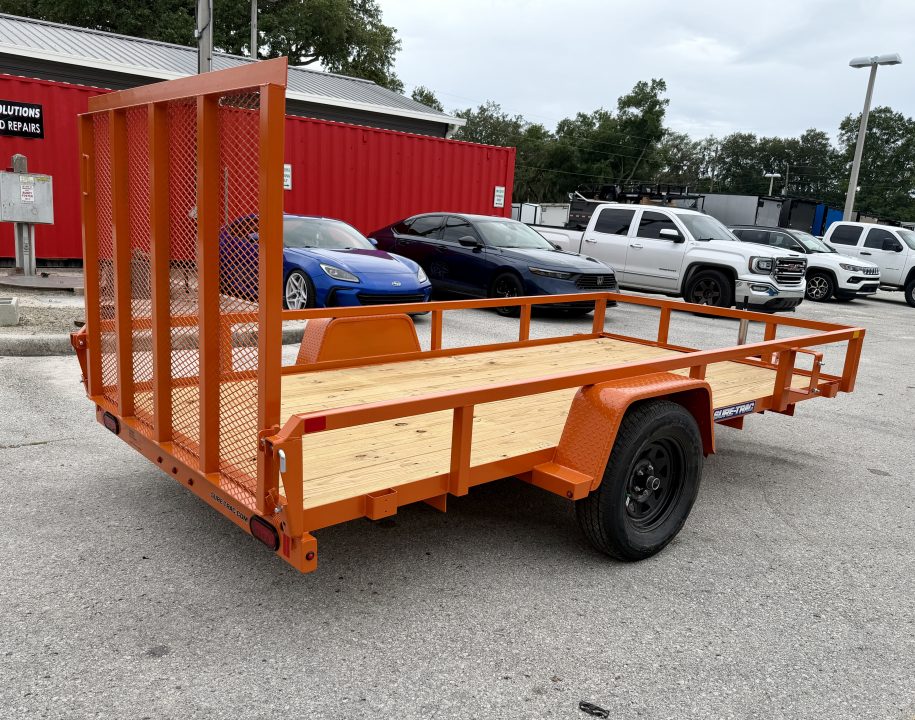 New 2026 Sure-Trac 6x12 3K Tube Top Utility Trailer