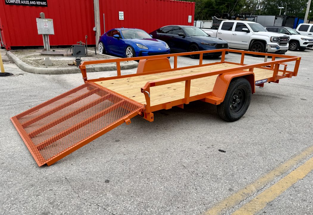 New 2026 Sure-Trac 6x12 3K Tube Top Utility Trailer
