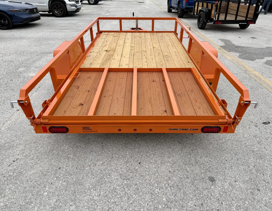 New 2026 Sure-Trac 6x12 3K Tube Top Utility Trailer