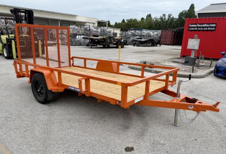 New 2026 Sure-Trac 6x12 3K Tube Top Utility Trailer