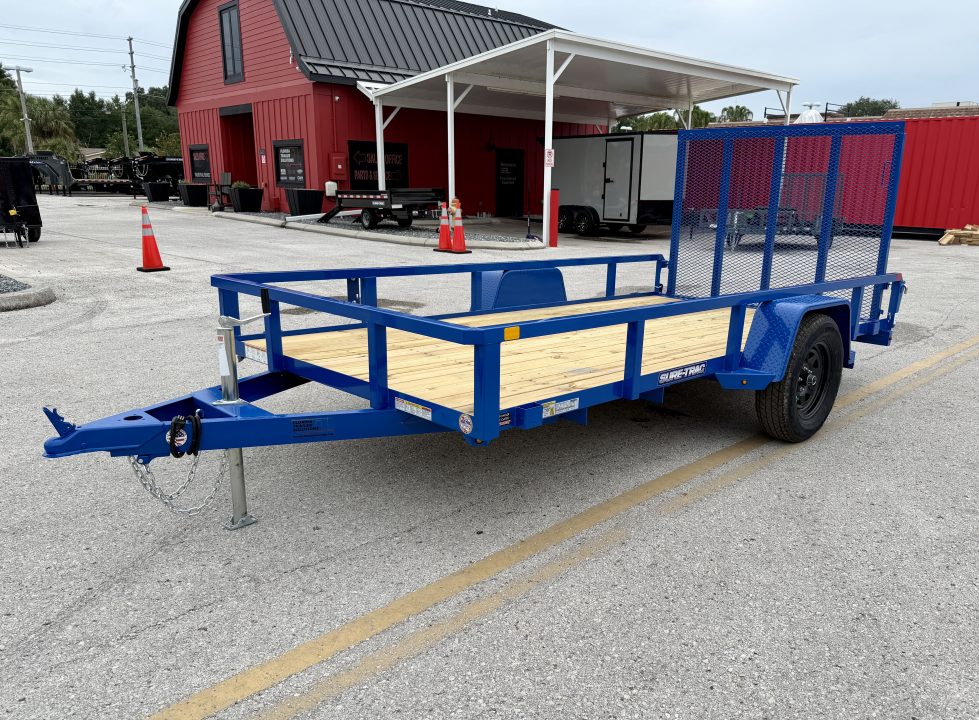 New 2026 Sure-Trac 6X12 3K Tube Top Utility Trailer