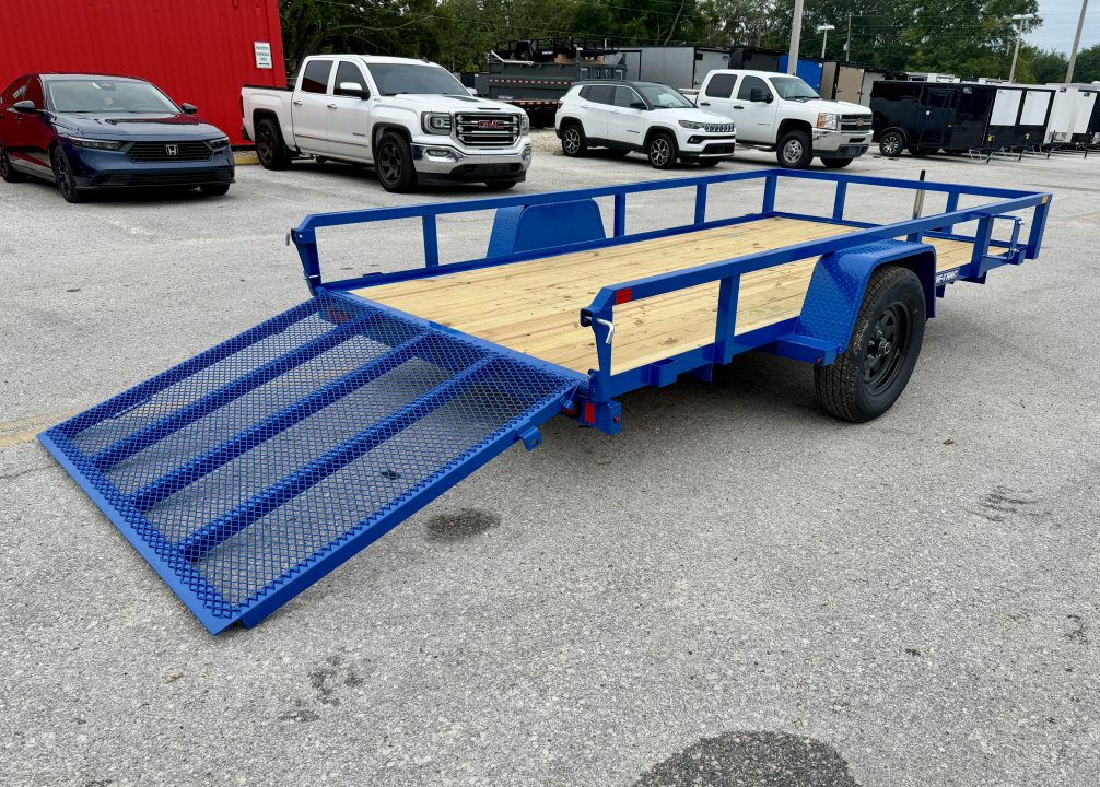 New 2026 Sure-Trac 6X12 3K Tube Top Utility Trailer