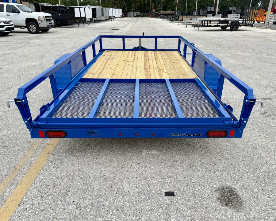 New 2026 Sure-Trac 6X12 3K Tube Top Utility Trailer