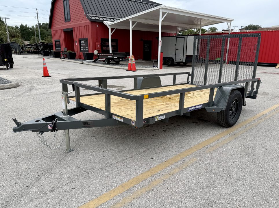 New 2026 Sure-Trac 6x12 3K Tube Top Utility Trailer