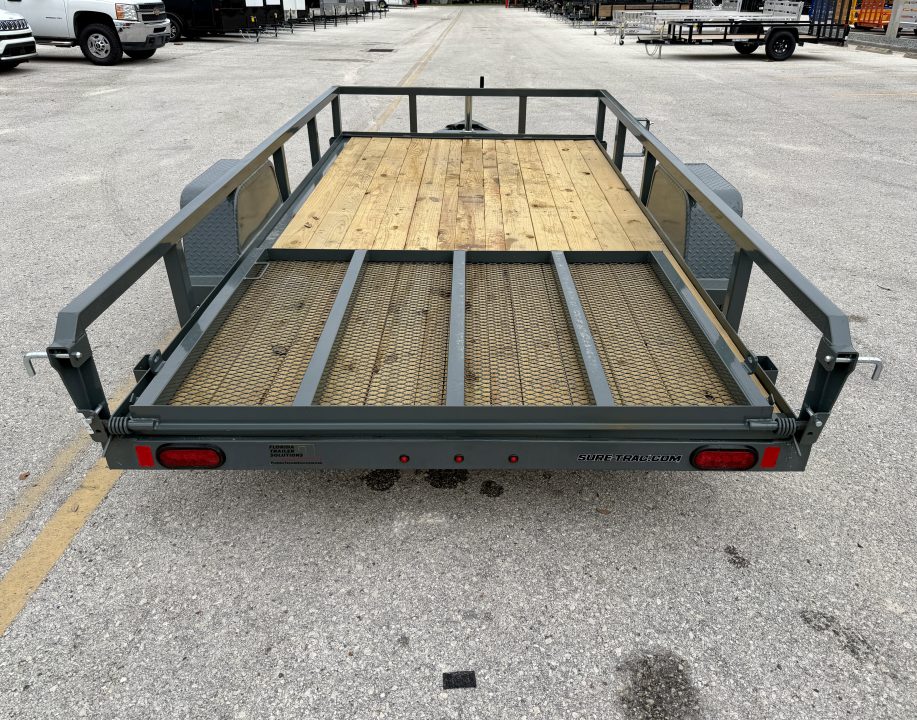 New 2026 Sure-Trac 6x12 3K Tube Top Utility Trailer