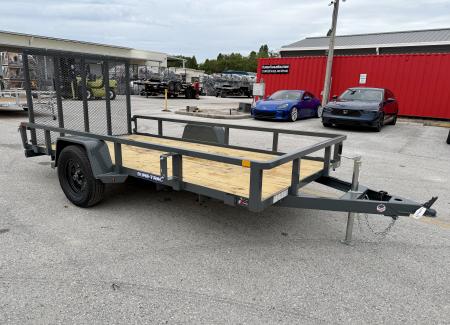 New 2026 Sure-Trac 6x12 3K Tube Top Utility Trailer