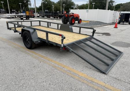 New 2026 Sure-Trac 6x12 3K Tube Top Utility Trailer
