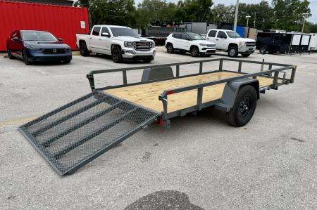 New 2026 Sure-Trac 6x12 3K Tube Top Utility Trailer