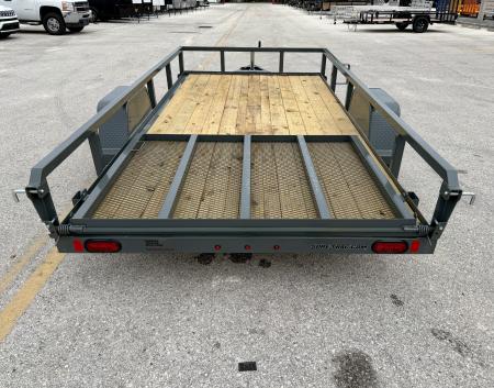 New 2026 Sure-Trac 6x12 3K Tube Top Utility Trailer