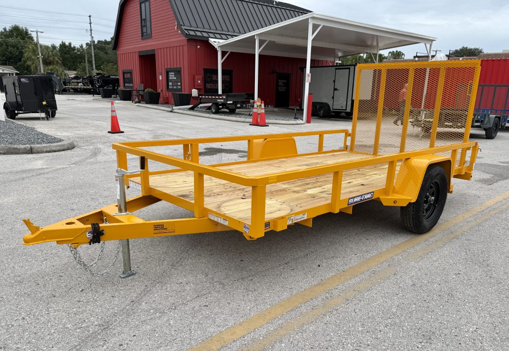 New 2026 Sure-Trac 6x12 3K Tube Top Utility Trailer