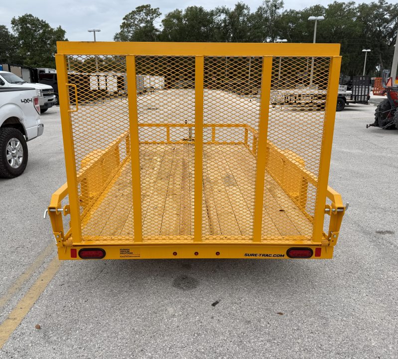 New 2026 Sure-Trac 6x12 3K Tube Top Utility Trailer