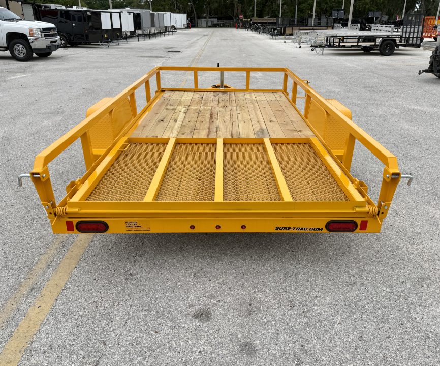New 2026 Sure-Trac 6x12 3K Tube Top Utility Trailer