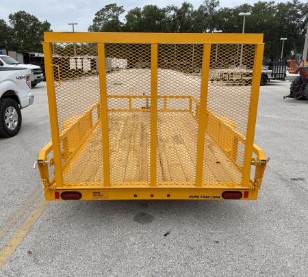 New 2026 Sure-Trac 6x12 3K Tube Top Utility Trailer