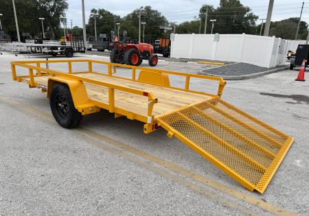 New 2026 Sure-Trac 6x12 3K Tube Top Utility Trailer