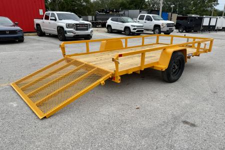 New 2026 Sure-Trac 6x12 3K Tube Top Utility Trailer