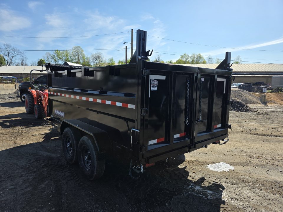 New 2026 Sure-Trac 7X14 14K - 4' HIGH SIDES Dump Trailer