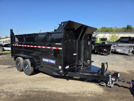 New 2026 Sure-Trac 7X14 14K - 4' HIGH SIDES Dump Trailer