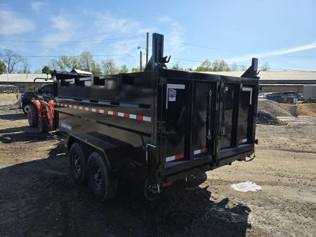 New 2026 Sure-Trac 7X14 14K - 4' HIGH SIDES Dump Trailer