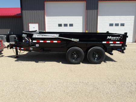 New 2026 PJ Trailers 83x14 DT1142 Dump Trailer