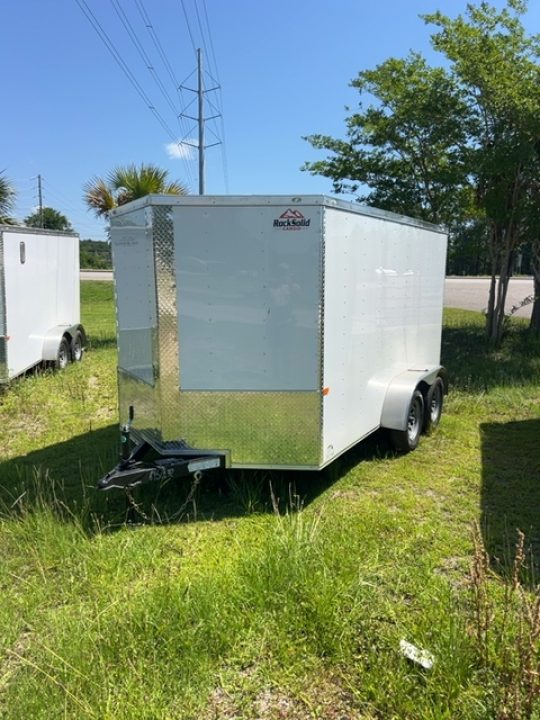 New 2026 Rock Solid Cargo 7 X 12 TA Cargo / Enclosed Trailer