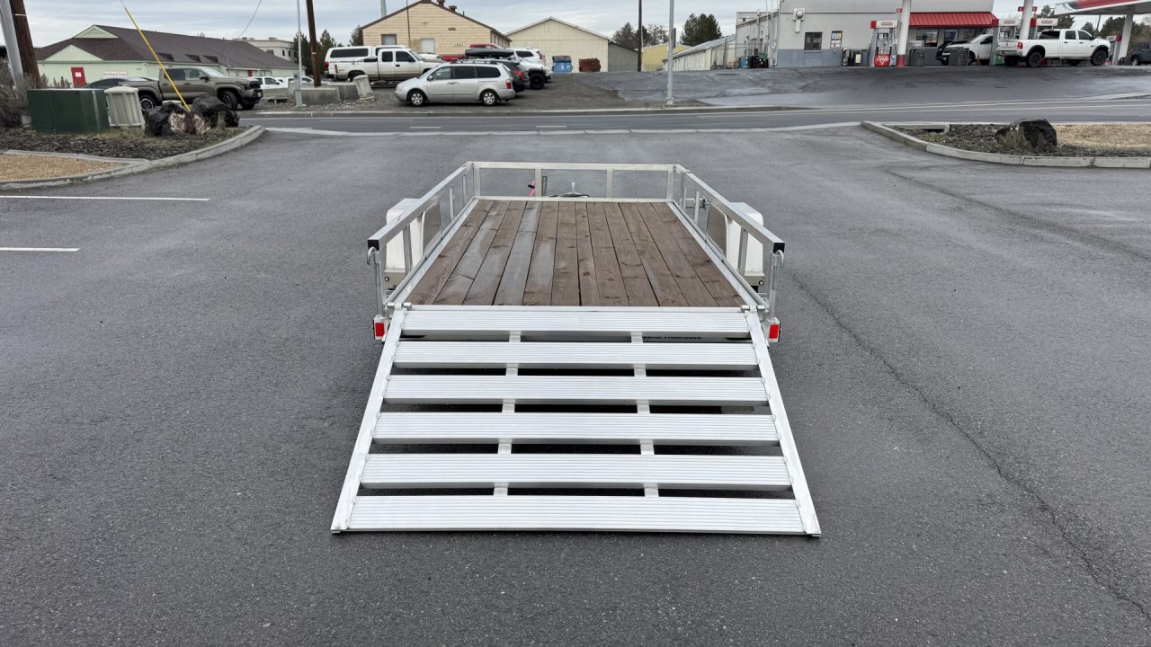 New 2025 Sure-Trac 6 X 12 Aluminum Tube Top 3k Utility Trailer