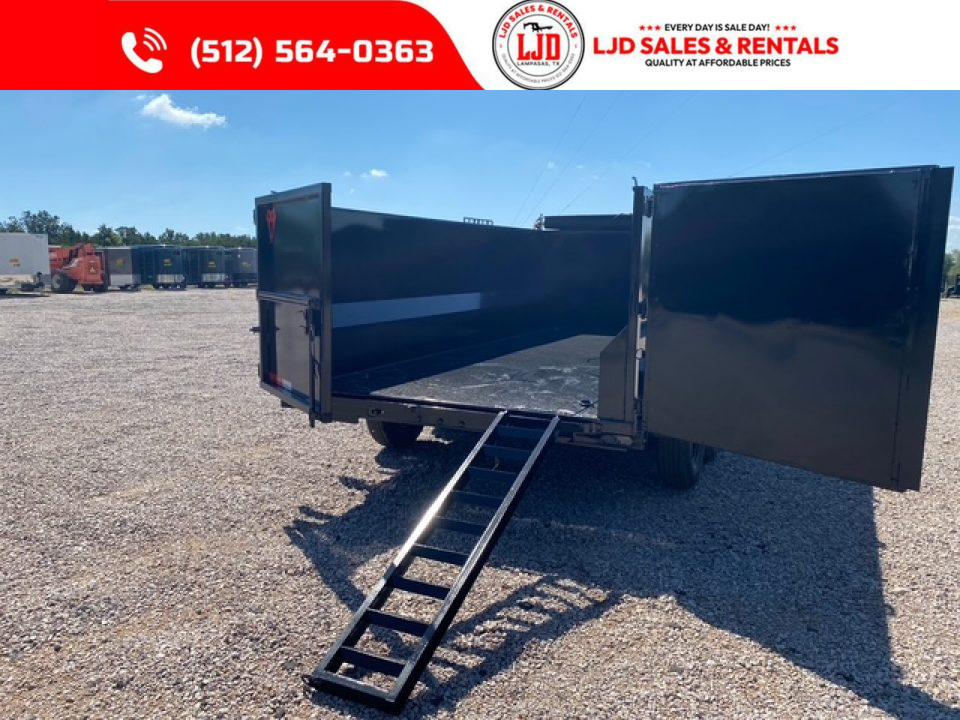 New 2026 Texas Pride - Gooseneck - 16 X 4 - 3/16" Floor - Dump Trailer
