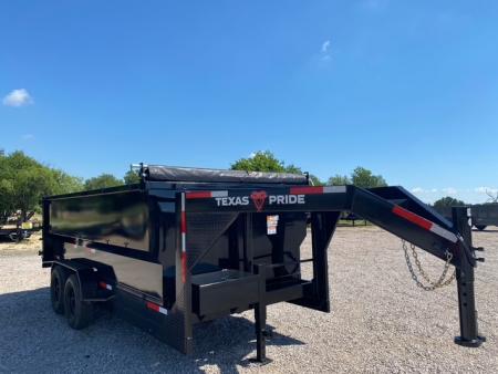 New 2026 Texas Pride - Gooseneck - 16 X 4 - 3/16  Floor - Dump Trailer