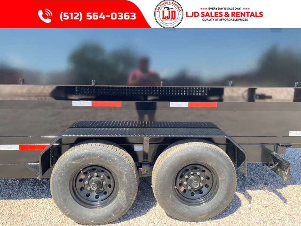 New 2026 Texas Pride - Gooseneck - 16 X 4 - 3/16" Floor - Dump Trailer