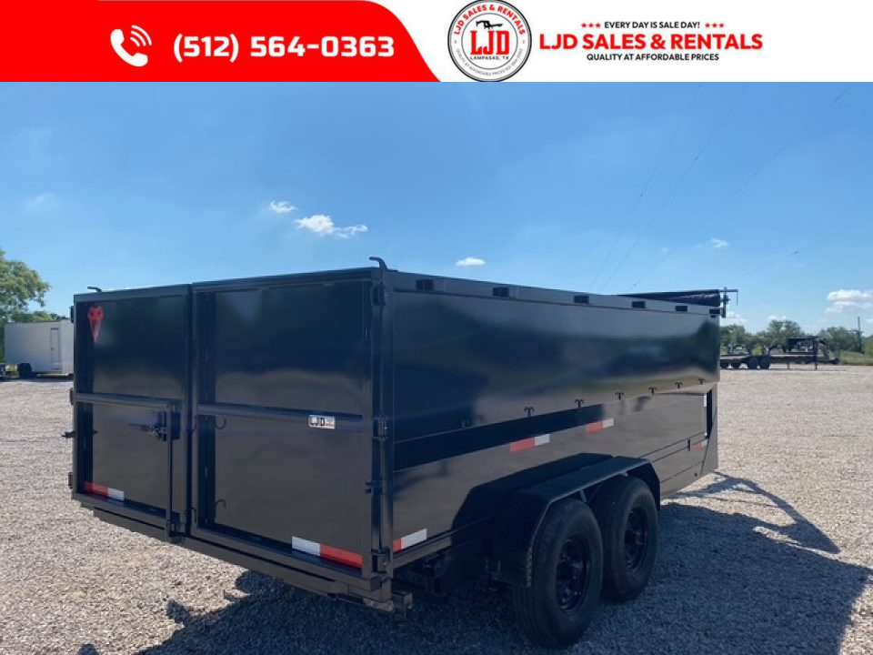 New 2026 Texas Pride - Gooseneck - 16 X 4 - 3/16" Floor - Dump Trailer