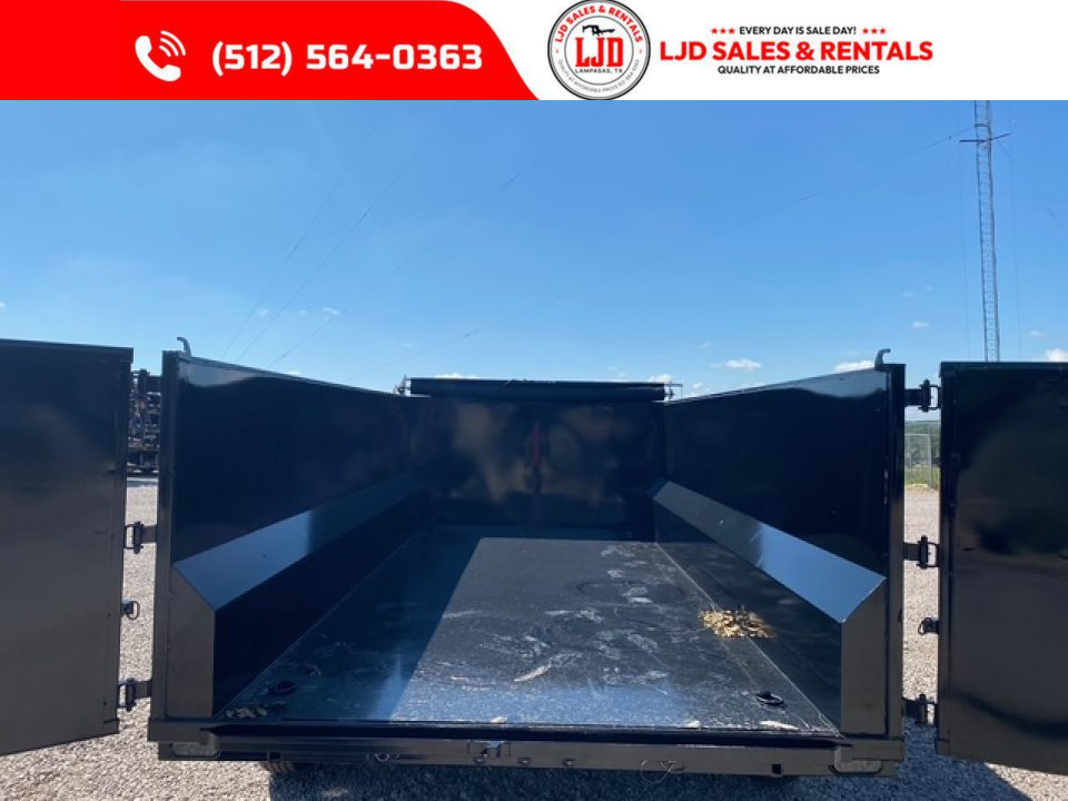 New 2026 Texas Pride - Gooseneck - 16 X 4 - 3/16" Floor - Dump Trailer