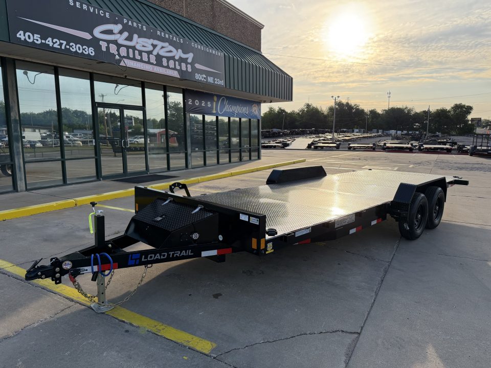 New #385605 2026 LOAD TRAIL TM 22 X 83 TANDEM AXLE RAPID LOADER 10K STEEL FLOOR TILT DECK TRAILER