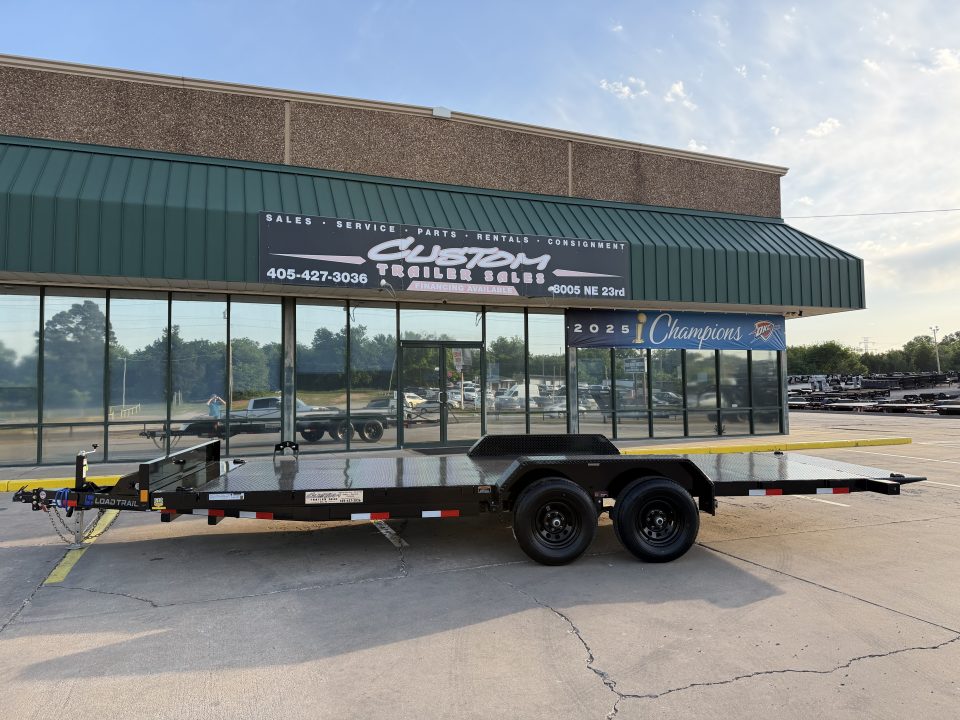New #385605 2026 LOAD TRAIL TM 22 X 83 TANDEM AXLE RAPID LOADER 10K STEEL FLOOR TILT DECK TRAILER