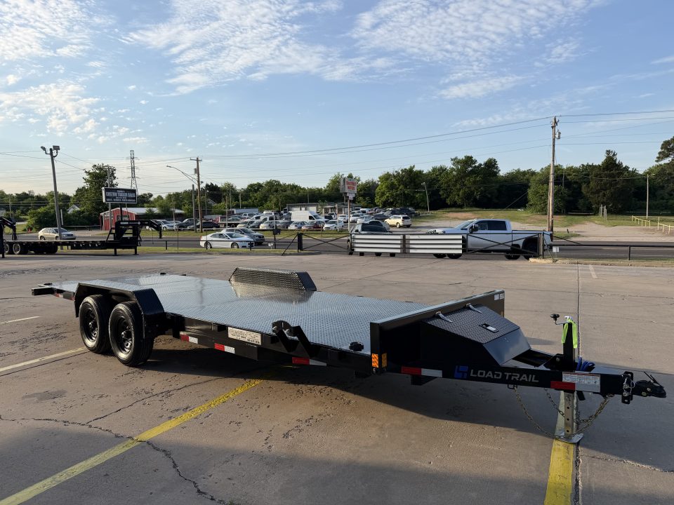 New #385605 2026 LOAD TRAIL TM 22 X 83 TANDEM AXLE RAPID LOADER 10K STEEL FLOOR TILT DECK TRAILER