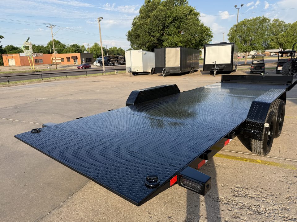 New #385605 2026 LOAD TRAIL TM 22 X 83 TANDEM AXLE RAPID LOADER 10K STEEL FLOOR TILT DECK TRAILER