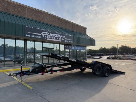 New #385605 2026 LOAD TRAIL TM 22 X 83 TANDEM AXLE RAPID LOADER 10K STEEL FLOOR TILT DECK TRAILER