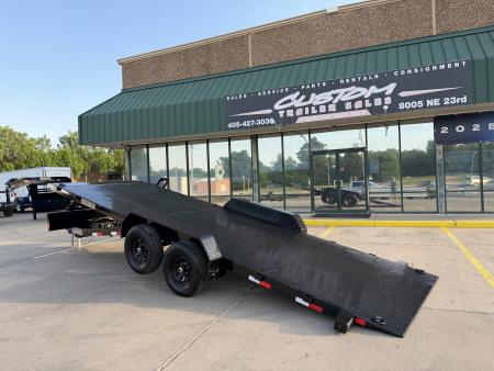 New #385605 2026 LOAD TRAIL TM 22 X 83 TANDEM AXLE RAPID LOADER 10K STEEL FLOOR TILT DECK TRAILER
