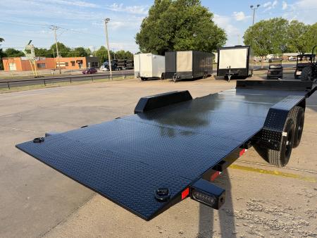 New #385605 2026 LOAD TRAIL TM 22 X 83 TANDEM AXLE RAPID LOADER 10K STEEL FLOOR TILT DECK TRAILER